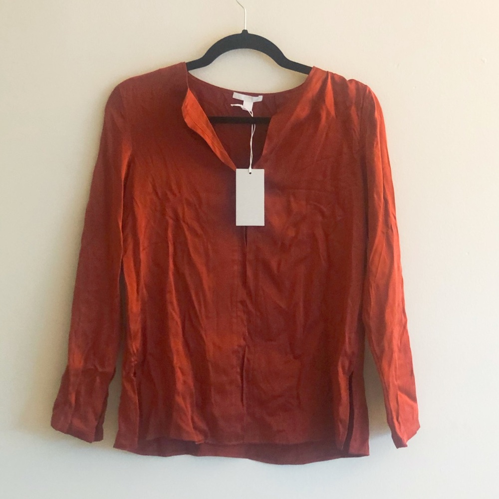 NWT COS 100% silk blouse
